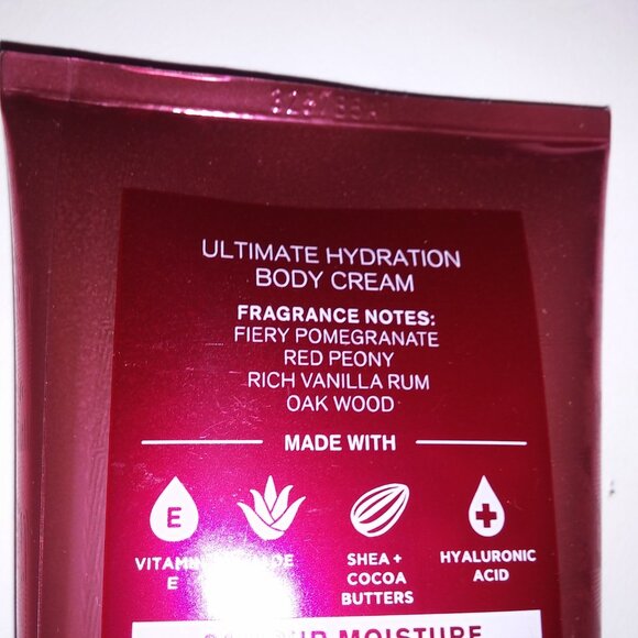Set of 3 Bath and Body Works Cream Lotion Forever Red Ultimate Hydration Shea Bu - Picture 5 of 12